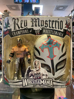 Rey Mysterio Champions Of Wrestlemania White Mask  5105 (WWE Ruthless Aggression, Jakks Pacific)