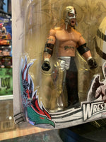 Rey Mysterio Champions Of Wrestlemania White Mask  5105 (WWE Ruthless Aggression, Jakks Pacific)