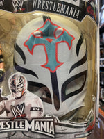 Rey Mysterio Champions Of Wrestlemania White Mask  5105 (WWE Ruthless Aggression, Jakks Pacific)