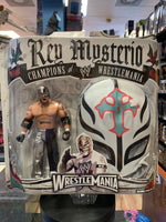 Rey Mysterio Champions Of Wrestlemania White Mask  5107 (WWE Ruthless Aggression, Jakks Pacific)