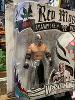 Rey Mysterio Champions Of Wrestlemania White Mask  5107 (WWE Ruthless Aggression, Jakks Pacific)