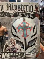 Rey Mysterio Champions Of Wrestlemania White Mask  5107 (WWE Ruthless Aggression, Jakks Pacific)