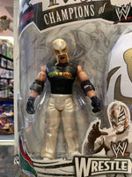 Rey Mysterio Champions Of Wrestlemania White/Gold Mask (WWE Ruthless Aggression, Jakks Pacific)