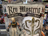 Rey Mysterio Champions Of Wrestlemania White/Gold Mask (WWE Ruthless Aggression, Jakks Pacific)