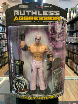 Rey Mysterio Pink Best Of 5124 (WWE Ruthless Aggression, Jakks Pacific)