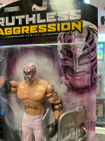 Rey Mysterio Pink Best Of 5124 (WWE Ruthless Aggression, Jakks Pacific)