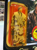 Han Solo Trench Coat ROTJ  77 Back 3164 (Vintage Star Wars, Kenner)