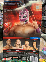 Rey Mysterio Purple/White #132 (WWE Basic , Mattel)