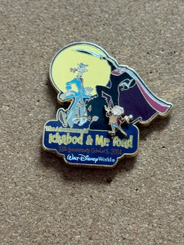 Adventures of Ichabod & Mr. Toad 55th Anniversary (Walt Disney World, Pin Traders) - Bitz & Buttons