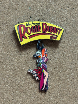 Countdown Roger Rabbit & Jessica  (Walt Disney World, Pin Traders) - Bitz & Buttons