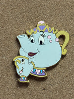 Mrs Potts & Chip   (Walt Disney World, Pin Traders) - Bitz & Buttons