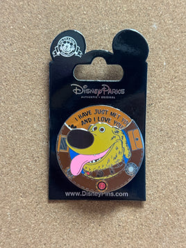 Dug the Talking Dog Spinner  (Walt Disney World, Pin Traders) - Bitz & Buttons