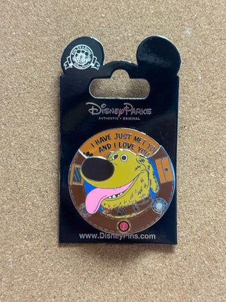 Dug the Talking Dog Spinner  (Walt Disney World, Pin Traders) - Bitz & Buttons