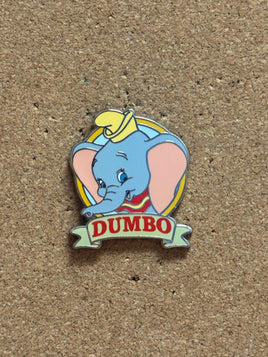 Yellow Hat Classic Dumbo (Walt Disney World, Pin Traders) - Bitz & Buttons