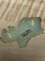 Christmas Wreath Lilo & Stitch (Walt Disney World, Pin Traders) - Bitz & Buttons