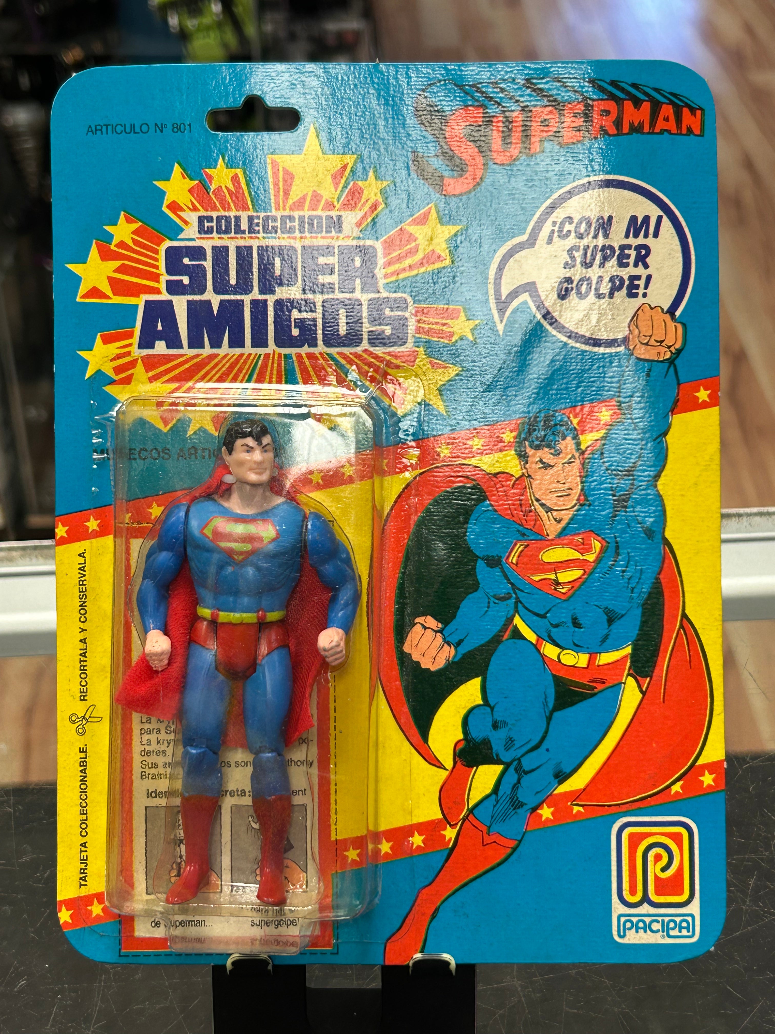 Super Amigos Superman MOC (Vintage Super Powers, Argentina Pacipa