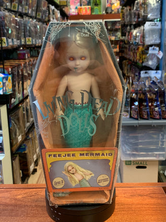 Blue Feejee Mermaid (Living Dead Dolls LDD, Vintage Mezco) SEALED - Bitz & Buttons