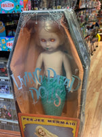 Blue Feejee Mermaid (Living Dead Dolls LDD, Vintage Mezco) SEALED - Bitz & Buttons