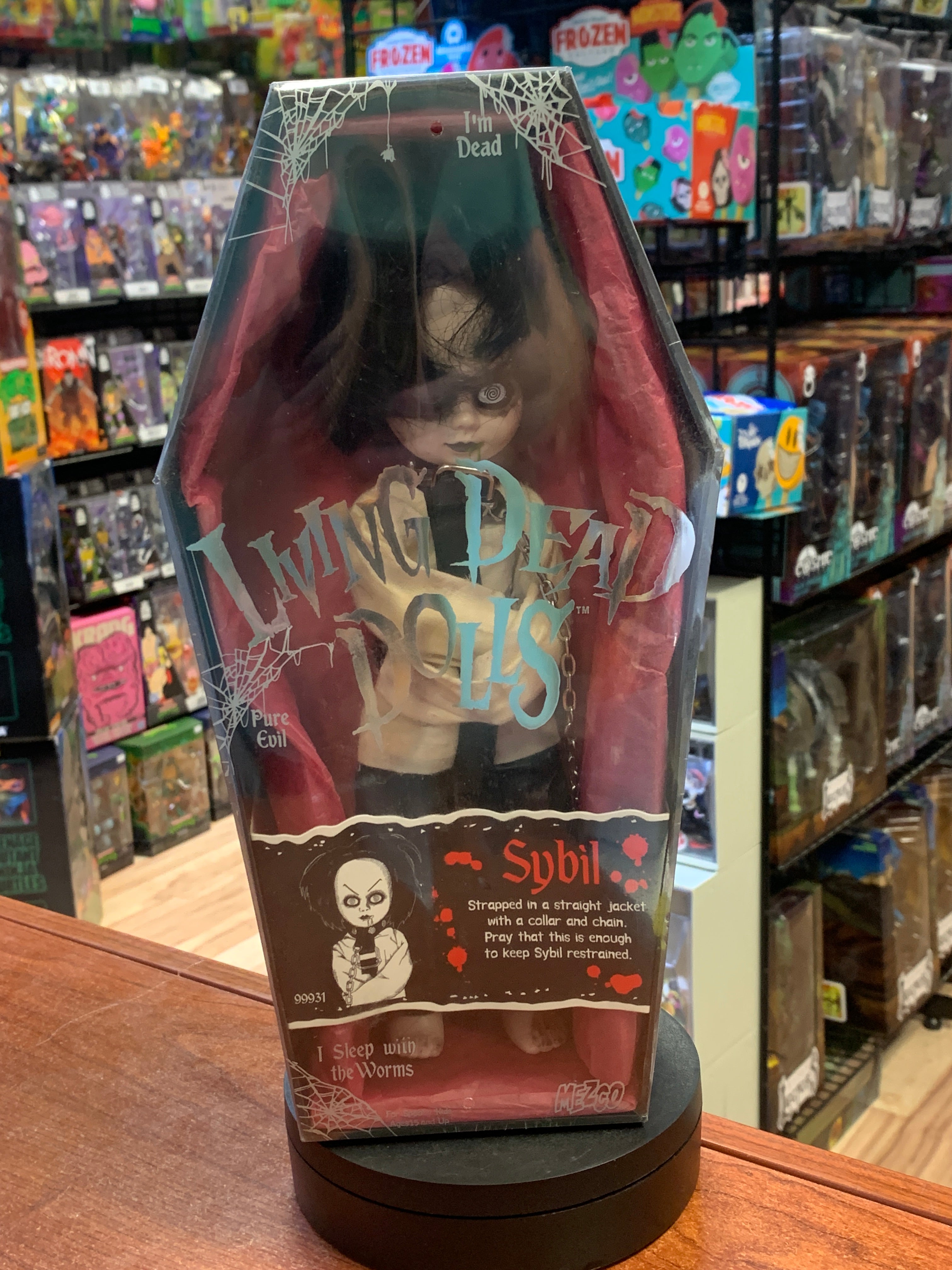 Sybil (Living Dead Dolls LDD, Vintage Mezco) SEALED| Bitz & Buttons