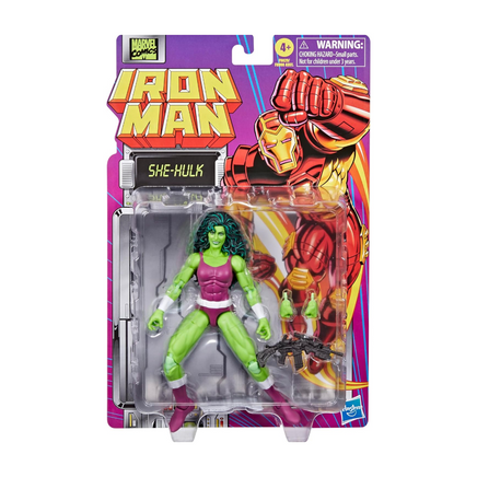 She Hulk (Marvel Legends Retro, Hasbro) - Bitz & Buttons