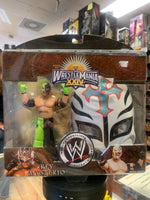 Rey Mysterio in Lime/Black with White Mask (WWE Ruthless Aggression, Jakks Pacific)