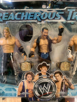 Treacherous Trio Series 6 Jimmy/Brian/Paul 5249(WWE Ruthless Aggression, Jakks Pacific)