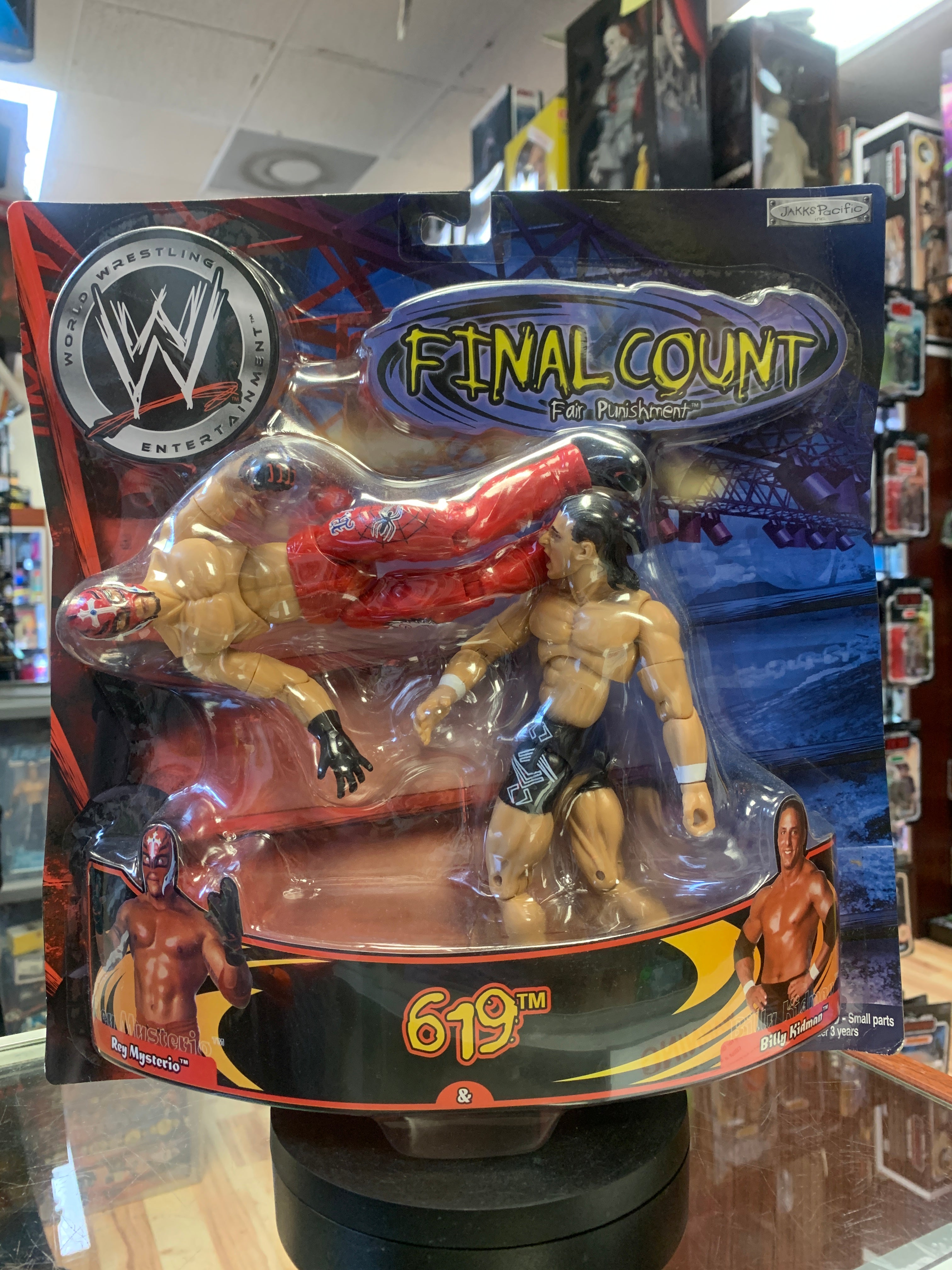 Rey Mysterio & Billy Kidman 619(WWE Final Count ,Jakks Pacific 