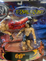 Rey Mysterio & Billy Kidman 619(WWE Final Count ,Jakks Pacific) 5260