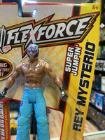 Rey Mysterio Super Jumpin’ (WWE FlexForce, Mattel)