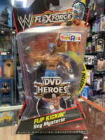 Rey Mysterio Flip Kickin’ with DVD (WWE FlexForce, Mattel)