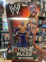 Rey Mysterio Red & Blue Pants 5266(WWE Extreme Rules, Mattel)