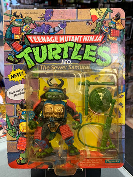 Sewer Samurai Leonardo 0083 (Vintage TMNT Ninja Turtles, Playmates) Sealed