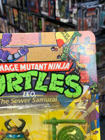 Sewer Samurai Leonardo 0083 (Vintage TMNT Ninja Turtles, Playmates) Sealed