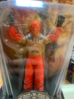 Rey Mysterio Elimination Chamber Orange Mask 5280(WWE Basic, Mattel)