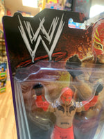 Rey Mysterio Elimination Chamber Orange Mask 5280(WWE Basic, Mattel)