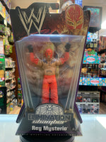 Rey Mysterio Elimination Chamber Orange Maske 5281 (WWE Basic, Mattel)