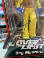 Rey Mysterio Over The Limit Yellow/Blue (WWE Basic, Mattel)