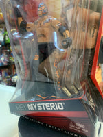 Rey Mysterio Black/Orange/Blue (WWE Basic, Mattel)