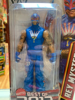 Rey Mysterio Best Of 2013 Blaues Outfit (WWE Basic, Mattel)