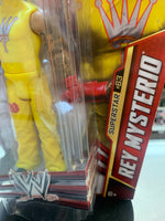 Rey Mysterio Superstar #63 Yellow/Red (WWE Basic , Mattel)