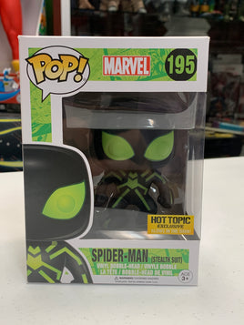 Stealth Suit Spider-Man #195 (Marvel, Funko Pop)