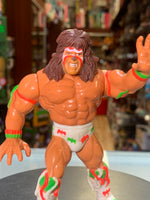 Ultimate Warrior Green/Pink Spot Shorts 5383(Vintage WWF WWE, Hasbro) - Bitz & Buttons