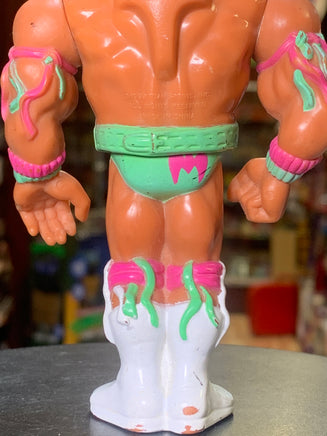 Green Trunks Ultimate Warrior 5385 (Vintage WWF WWE, Hasbro) - Bitz & Buttons