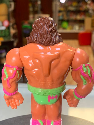 Green Trunks Ultimate Warrior 5386 (Vintage WWF WWE, Hasbro) - Bitz & Buttons
