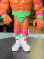 Green Trunks Ultimate Warrior 5387 (Vintage WWF WWE, Hasbro) - Bitz & Buttons