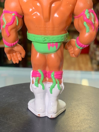 Green Trunks Ultimate Warrior 5387 (Vintage WWF WWE, Hasbro) - Bitz & Buttons