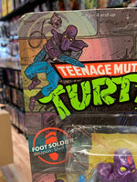 Foot Soldier 10 Back  0113  (Vintage TMNT Ninja Turtles, Playmates) Sealed