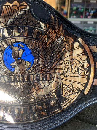 WWF Winged Eagle World Championship Toy Belt (Vintage WWE WWF, Hasbro) - Bitz & Buttons