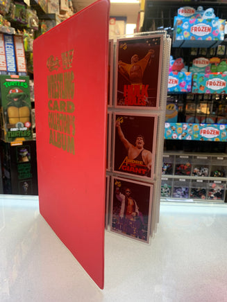WF Wrestling Card Collector’s Album WITH Cards (Vintage WWF, TitanSports) - Bitz & Buttons