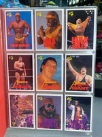 WF Wrestling Card Collector’s Album WITH Cards (Vintage WWF, TitanSports) - Bitz & Buttons